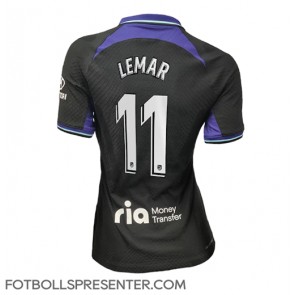 Atletico Madrid Thomas Lemar #11 Borta Matchtröja Dam 2022-23 Kortärmad